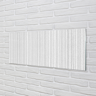 Quadro de vidro Listras irregulares cinzas