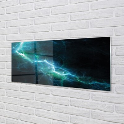 Quadro de vidro Relâmpago fractal