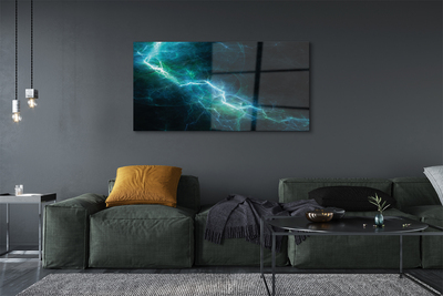 Quadro de vidro Relâmpago fractal