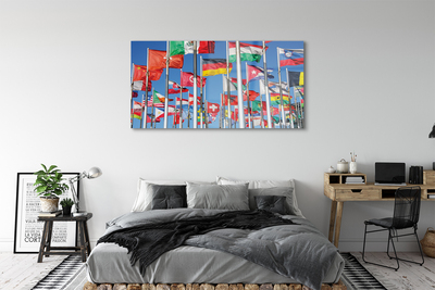 Quadro de vidro Bandeira