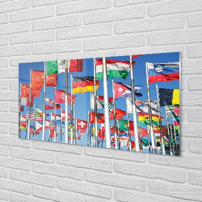 Quadro de vidro Bandeira