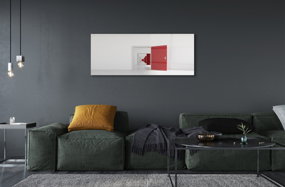 Pintura em vidro Porta de início