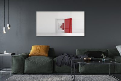 Pintura em vidro Porta de início