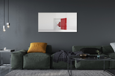 Pintura em vidro Porta de início