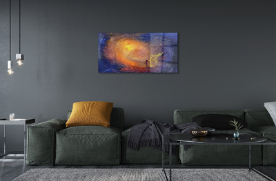 Quadro de vidro Homem do céu