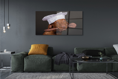 Pintura em vidro Cachorro-quente