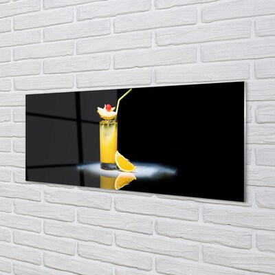 Pintura em vidro Coquetel de laranja