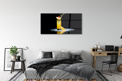 Pintura em vidro Coquetel de laranja