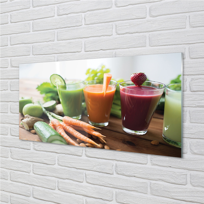 Pintura em vidro Smoothies de vegetais