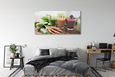 Pintura em vidro Smoothies de vegetais