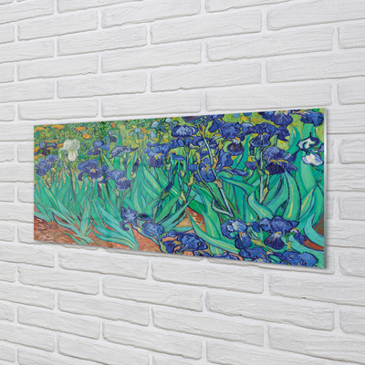 Quadro de vidro Íris - Vincent van Gogh