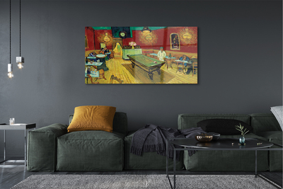 Pintura em vidro Café Noturno - Vincent Van Gogh