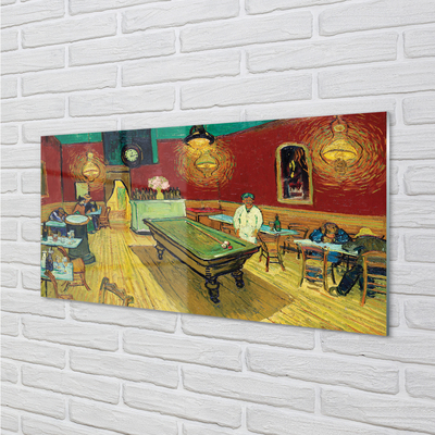 Pintura em vidro Café Noturno - Vincent Van Gogh