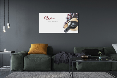 Pintura em vidro Vinho de uva