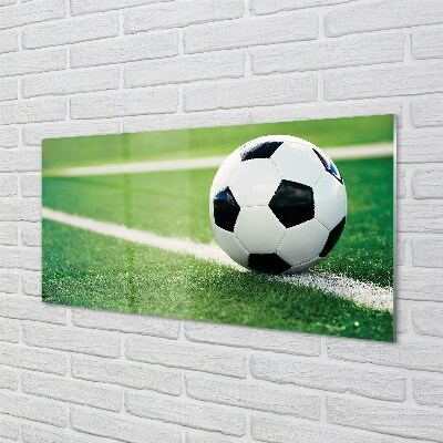 Quadro de vidro Bola de gramado