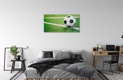 Quadro de vidro Bola de gramado