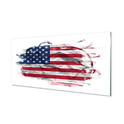 Pintura em vidro Bandeira dos Estados Unidos