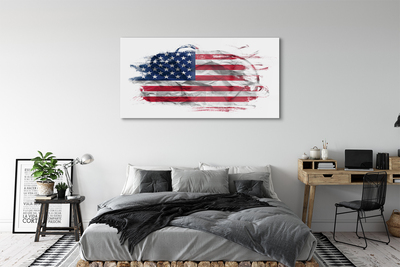 Pintura em vidro Bandeira dos Estados Unidos