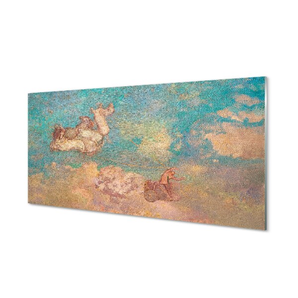 Pintura em vidro A Carruagem de Apolo - Odilon Redon