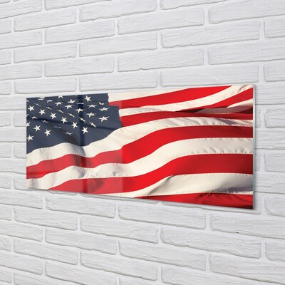 Quadro de vidro Bandeira dos Estados Unidos