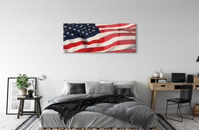 Quadro de vidro Bandeira dos Estados Unidos