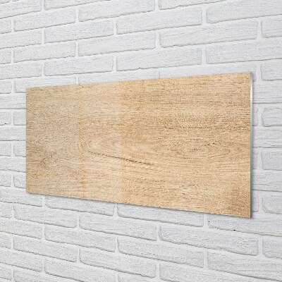 Quadro de vidro Grãos e nós da madeira