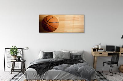 Pintura em vidro Basquete no chão
