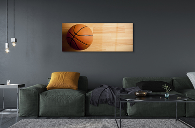 Pintura em vidro Basquete no chão