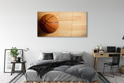 Pintura em vidro Basquete no chão