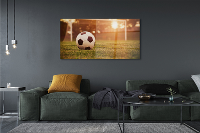 Pintura em vidro Gol de sol de bola