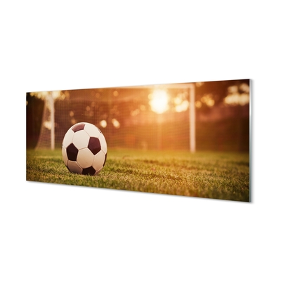 Pintura em vidro Gol de sol de bola