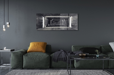 Pintura em vidro Túnel