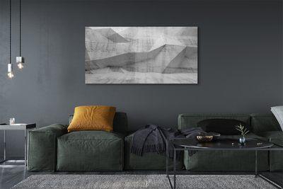 Quadro de vidro Pedra concreto abstrato
