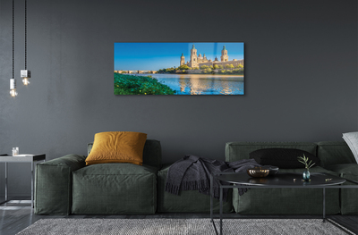 Pintura em vidro Rio Catedral da Espanha