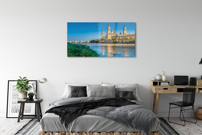 Pintura em vidro Rio Catedral da Espanha