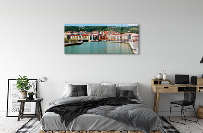 Quadro de vidro Espanha Cidade Montanhas Rio