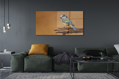 Pintura em vidro Pássaro