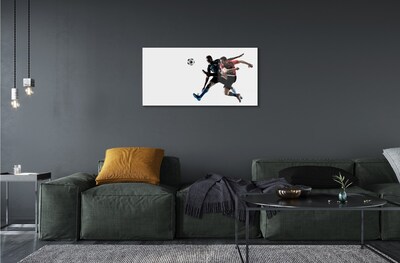 Pintura em vidro Futebol masculino