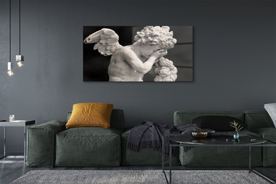 Quadro de vidro Anjo Chorão