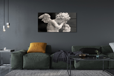 Quadro de vidro Anjo Chorão