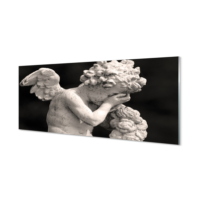 Quadro de vidro Anjo Chorão