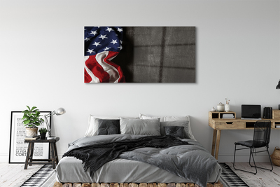 Pintura em vidro Bandeira dos Estados Unidos