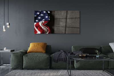 Pintura em vidro Bandeira dos Estados Unidos
