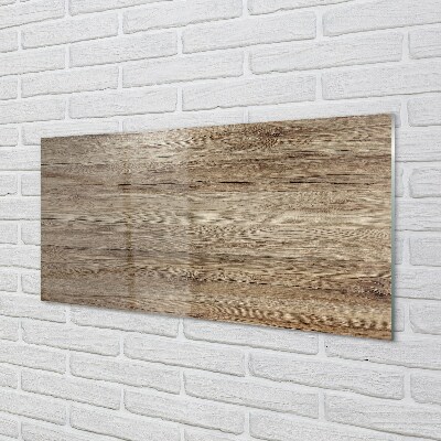 Quadro de vidro Grãos e nós da madeira