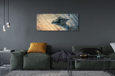 Pintura em vidro Cabeça do personagem