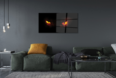 Pintura em vidro Olhos brilhantes