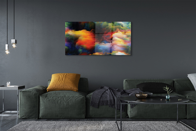 Quadro de vidro Fractais