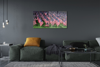 Pintura em vidro Bandeiras dos Estados Unidos