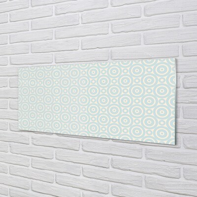 Quadro de vidro Círculos geométricos