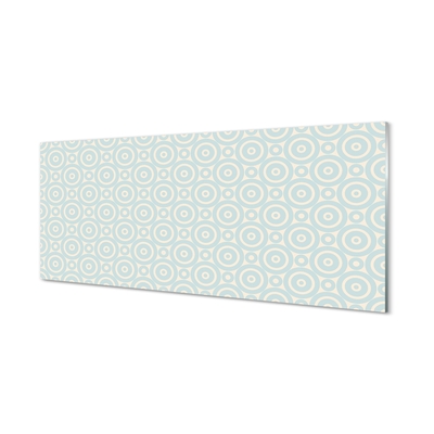 Quadro de vidro Círculos geométricos